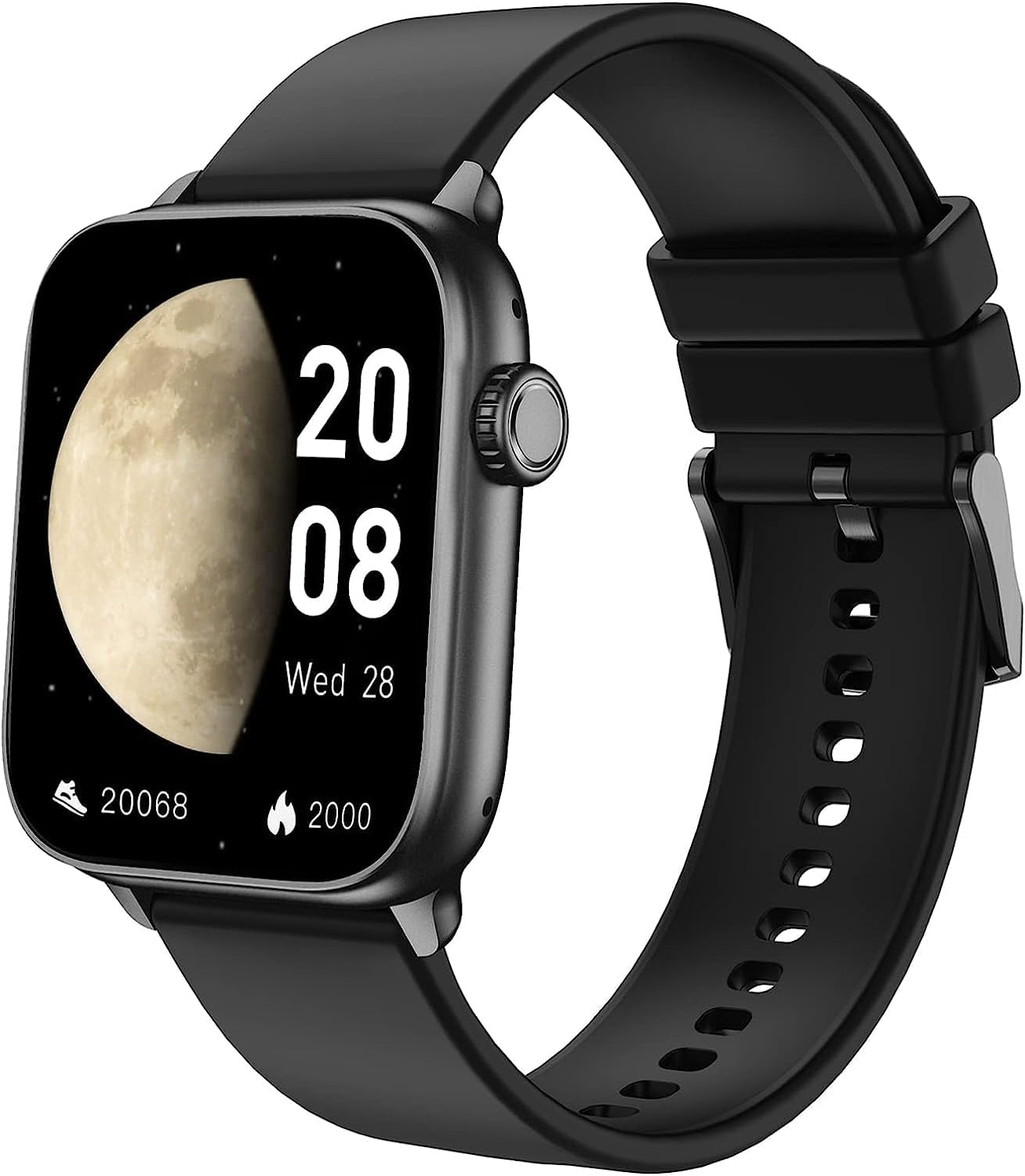 BingoFit Smartwatch Damen Herren, Smart Watch mit Telefonfunktion, 1.83" HD Touchscreen Fitness Tracker, Fitnessuhr mit Herzfrequenz/Schlafmonitor/SpO2, 113 Sportmodi Schrittzähler Uhr für Android iOS