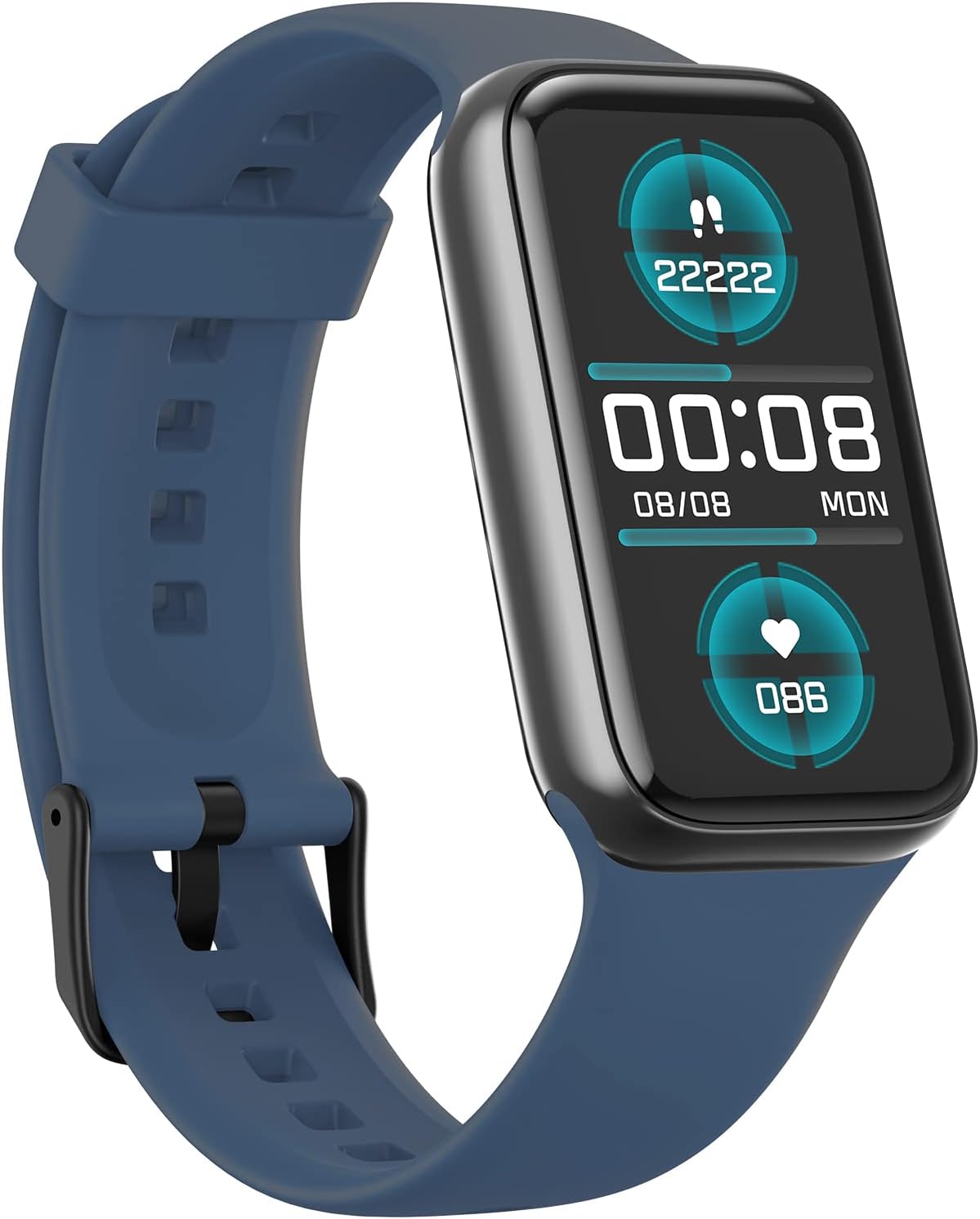BingoFit Fitness Tracker, Fitness Armband Uhr mit Schrittzähler Uhr Pulsuhr Schlafüberwachung Blutdruck Blutsauerstoff SpO2, 1,47" HD-Farbdisplay 25 Sportmodi Smartwatch für Damen Herren