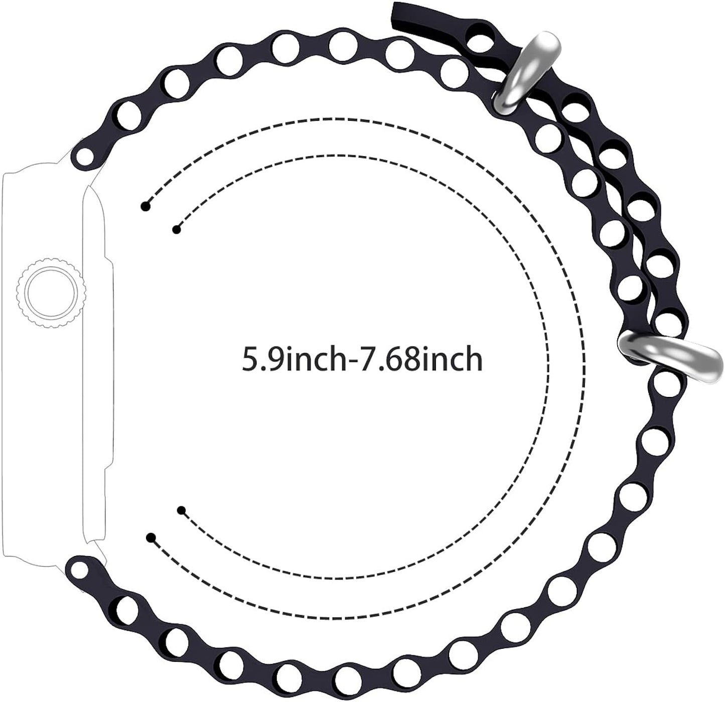 BingoFit Ersatzarmband für SW209 Smartwatch