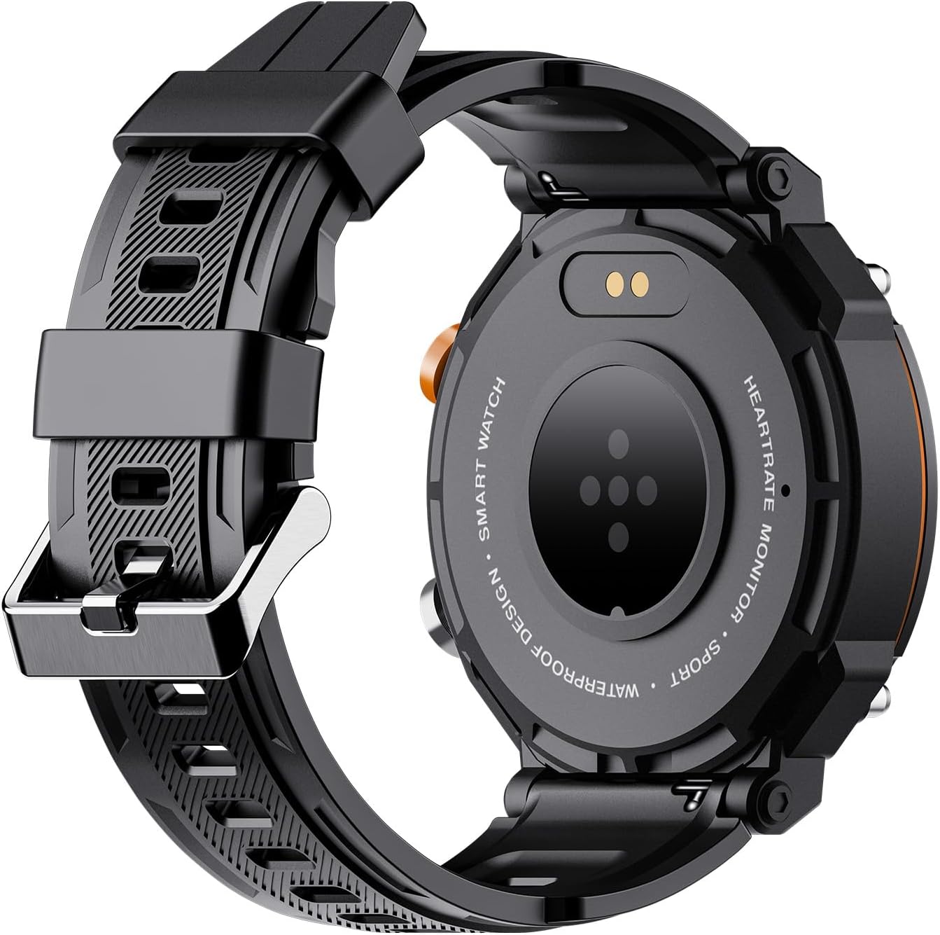 BingoFit Smartwatch Herren mit Telefonfunktion, 1,39 Zoll HD Touchscreen Fitness Tracker, Fitnessuhr mit Schrittzähler Uhr Pulsuhr Schlafüberwachung Blutdruck SpO2, 100+Sportmodi Smartwatch für Herren